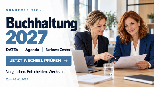 Zeit, die Buchhaltung zu wechseln? DATEV, Agenda und Business Central im Vergleich